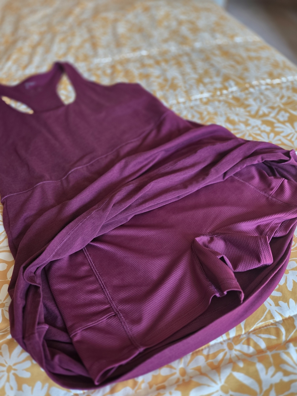 GAP Fuchsia Racerback Tank Dress - Picture 11 of 14